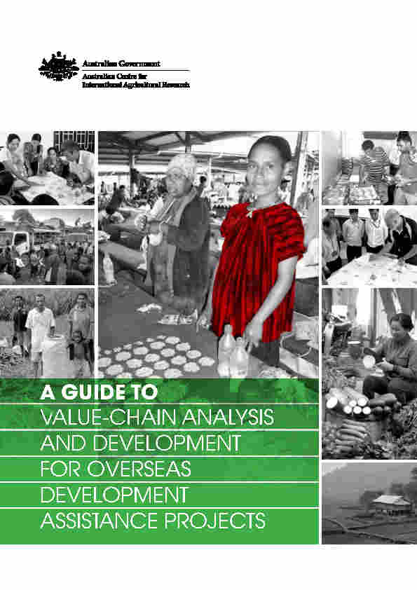 ACIAR A guide to Value chain analysis and development for overseas ...
