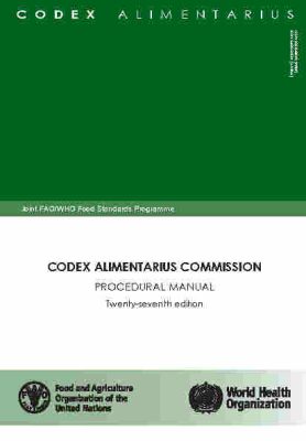 WHO_FAO_Codex Procedural Manual 2019